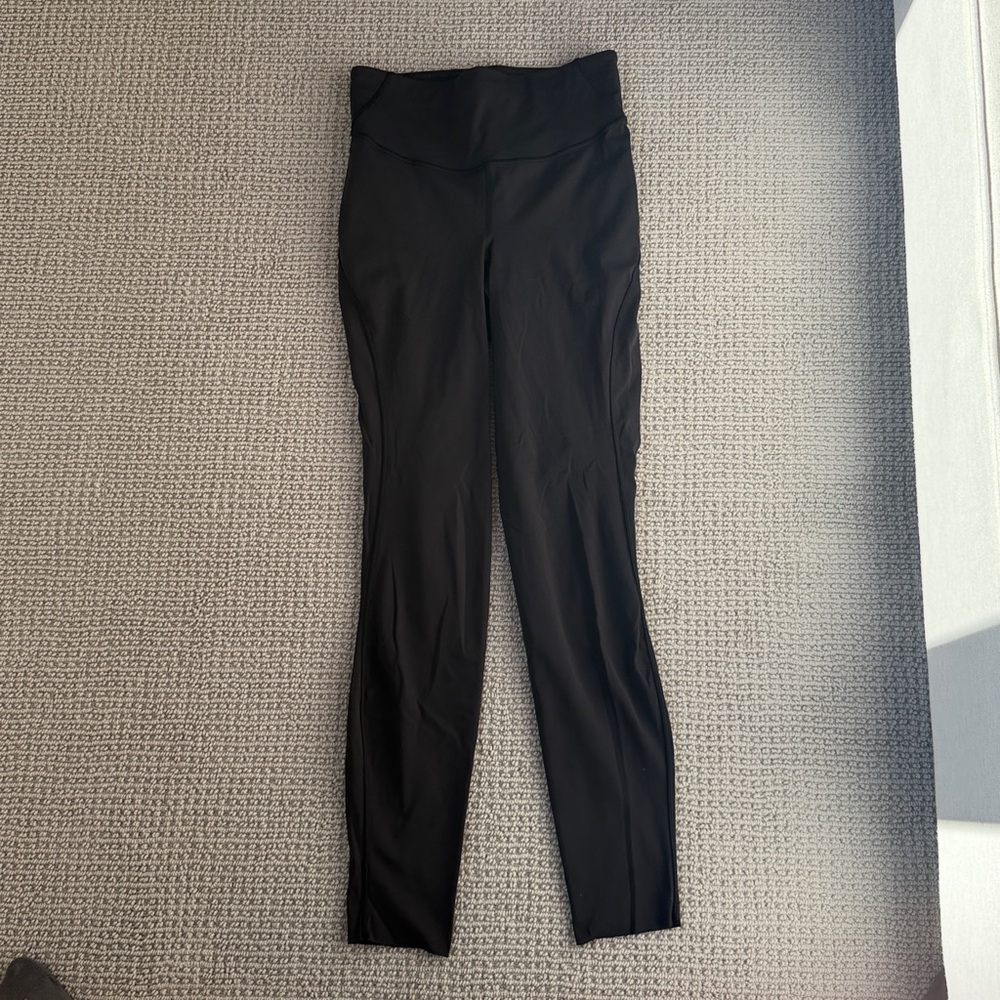 Black Lululemon Fast and Free High Rise Tight 28”